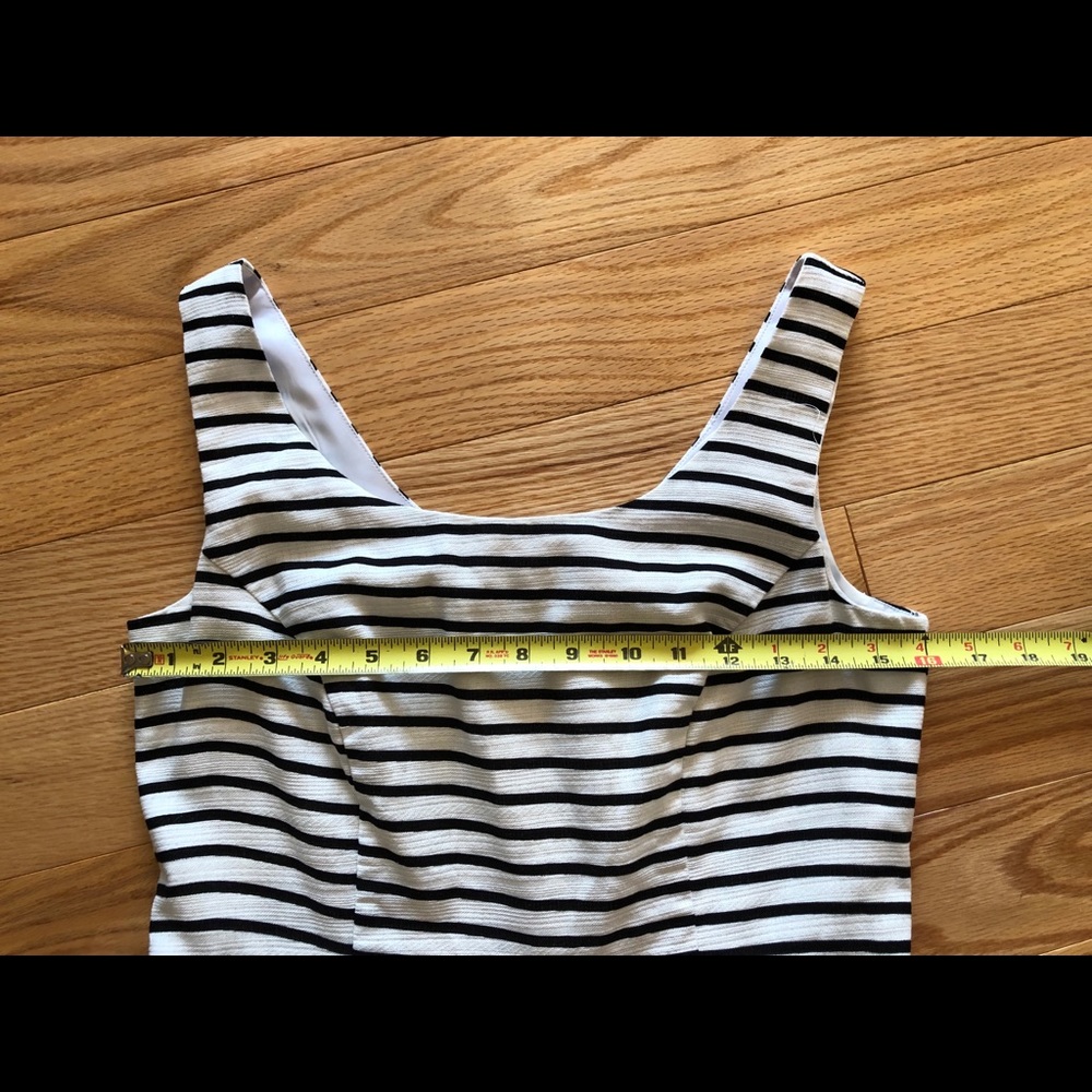 Tiana B Black Stripe Dress - Picture 8 of 8